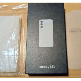新品未使用 Samsung Galaxy S23 クリーム おまけ付き