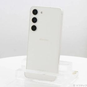 ソフマップ 〔中古品〕 Galaxy S23 256GB クリーム SC-51D docomo SIMフリー【198】