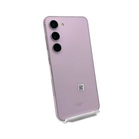 【全額返金保証】【最速発送】 Galaxy S23 256GB パープル系 SIMフリー SCG19 白ロム 新品未開封 即納OK