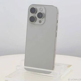 ソフマップ 〔中古品〕 iPhone16 Pro 256GB ナチュラルチタニウム MYN33J／A SIMフリー【295】