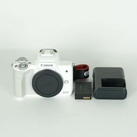 [美品] Canon EOS Kiss M [ボディ ホワイト] | Canon EF-Mマウント