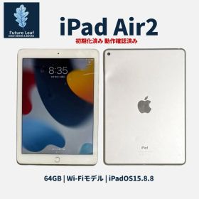 Apple iPad Air 2 64GB シルバー MGKM2J/A 動作品