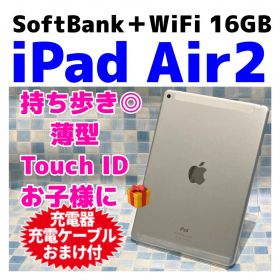 ソフトバンク WiFi iPad Air 2 第2世代 本体 16GB シルバー