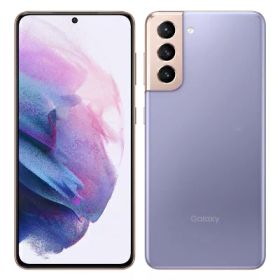 【SIMロック解除済】au Galaxy S21 5G SCG09 ファントムバイオレット SAMSUNG 当社3ヶ月間保証 中古 イオシス