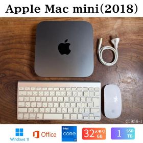 ［美品］Apple Mac mini（2018）/ Core i7 3.2GHz / メモリ32GB / SSD1TB / Windows11 / Office2024 / CJ956-1