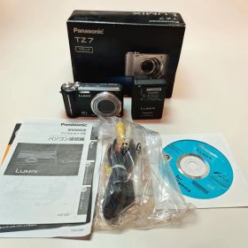 【美品】Panasonic LUMIX DMC-TZ7 動作品 デジカメ 付属品