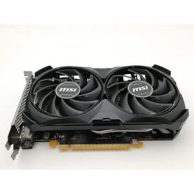 【中古】MSI GeForce RTX 4060 VENTUS 2X BLACK 8G OC RTX4060/8GB(GDDR6)【柏】保証期間1週間