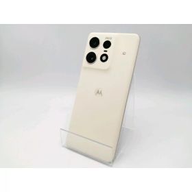 【中古】MOTOROLA SoftBank 【SIMフリー】 motorola edge 50s pro バニラクリーム 8GB 256GB A402MO【ECセンター】保証期間1ヶ月【ランクA】