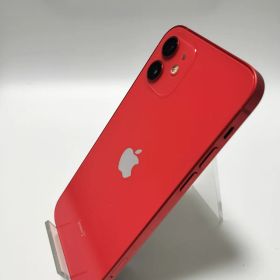 iPhone12 128GB 新品バッテリー100％ SIMフリー 整備保証付き 本体 中古 レッド 目立った傷や汚れなし