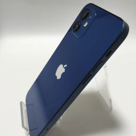 iPhone12 128GB 新品バッテリー100％ SIMフリー 整備保証付き 本体 中古 ブルー 目立った傷や汚れなし