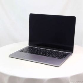 ソフマップ 〔中古品〕 MacBook Air 13.6-inch Mid-2022 MLXW3J／A Apple M2 8コアCPU_8コアGPU 8GB SSD256GB スペースグレイ 〔26.3 Tahoe〕【377】