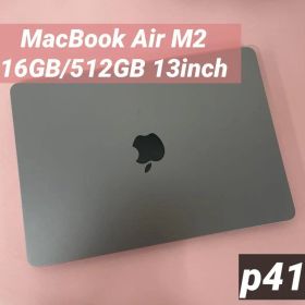 MacBook Air M2 16GB/512GB 13インチ 2022 グレー