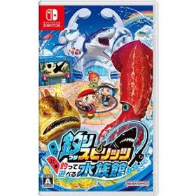 【新品/在庫あり】[ニンテンドースイッチ ソフト] 釣りスピリッツ 釣って遊べる水族館 [HAC-P-AZ4KA]
