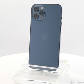 (中古)Apple iPhone12 Pro Max 128GB パシフィックブルー MGCX3J/A SoftBank(247-ud)