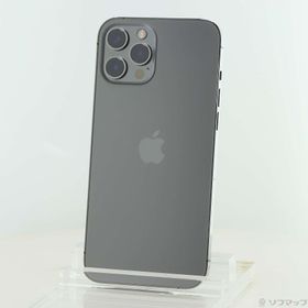 (中古)Apple iPhone12 Pro Max 256GB グラファイト MGCY3J/A SIMフリー(196-ud)