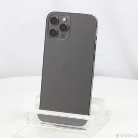 (中古)Apple iPhone12 Pro Max 256GB グラファイト MGCY3J/A SIMフリー(348-ud)