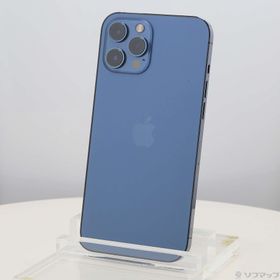 (中古)Apple iPhone12 Pro Max 256GB パシフィックブルー MGD23J/A SIMフリー(258-ud)