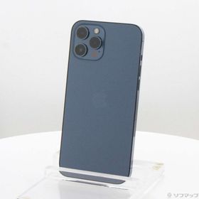(中古)Apple iPhone12 Pro Max 128GB パシフィックブルー MGCX3J/A SIMフリー(348-ud)