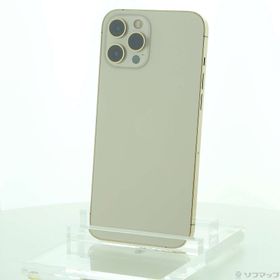 (中古)Apple iPhone12 Pro Max 256GB ゴールド MGD13J/A SIMフリー(247-ud)
