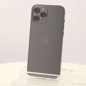 (中古)Apple iPhone12 Pro Max 256GB グラファイト MGCY3J/A SIMフリー(251-ud)