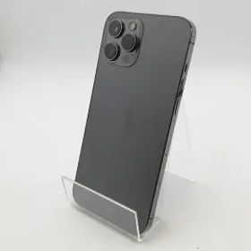 【中古】Apple docomo 【SIMロック解除済み】 iPhone 12 Pro Max 128GB グラファイト MGCU3J/A【スマーク伊勢崎】保証期間１ヶ月【ランク