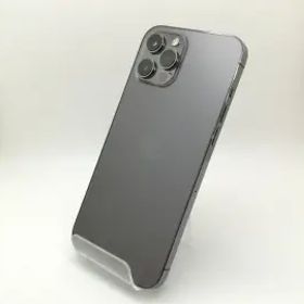 【中古】Apple au 【SIMロック解除済み】 iPhone 12 Pro Max 128GB グラファイト MGCU3J/A【三宮駅前】保証期間１ヶ月【ランクB】