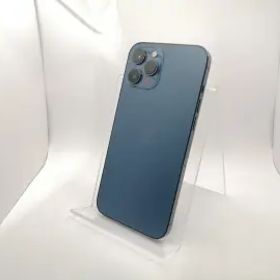 【中古】Apple 海外版 【SIMフリー】 iPhone 12 Pro Max 256GB パシフィックブルー【川崎駅前】保証期間１ヶ月【ランクC】