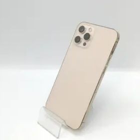 【中古】Apple au 【SIMロック解除済み】 iPhone 12 Pro Max 128GB ゴールド MGCW3J/A【京都】保証期間１ヶ月【ランクC】