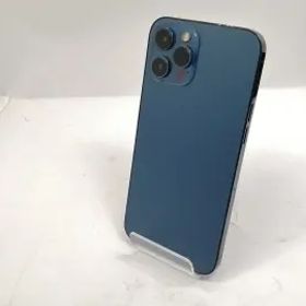 【中古】Apple 国内版 【SIMフリー】 iPhone 12 Pro Max 256GB パシフィックブルー MGD23J/A【宇田川】保証期間１ヶ月【ランクB】