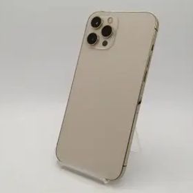 【中古】Apple docomo 【SIMロック解除済み】 iPhone 12 Pro Max 256GB ゴールド MGD13J/A【札幌南2条】保証期間１週間【ランクC】