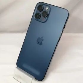 【中古】Apple 国内版 【SIMフリー】 iPhone 12 Pro Max 256GB パシフィックブルー MGD23J/A【戸塚】保証期間１ヶ月【ランクC】