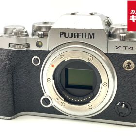【中古】 【並品】 フジフイルム X-T4 ボディ シルバー 【ミラーレス一眼】 【6ヶ月保証】