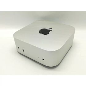 【中古】Apple Mac mini M4(CPU:10C/GPU:10C) 16GB/256GB シルバー MU9D3J/A (M4・2024)【秋葉4号】保証期間1ヶ月【ランクB】