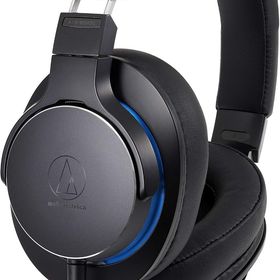 オーディオテクニカ ATH-MSR7b BK ヘッドホン 有線 ポータブル ポータブル ハイレゾ音源対応 SoundReality ブラック