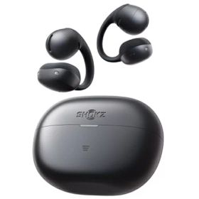 Shokz(AfterShokz)(ショックス(アフターショックス)) OpenDots Air ブラック 完全ワイヤレスイヤホン SKZ-EP-000072 イヤーカフ型 AI搭載マイク採用 Bluetooth対応