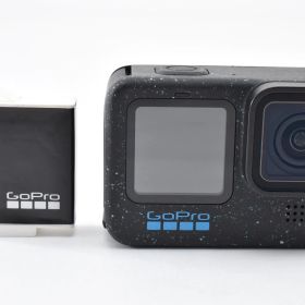 ★レンズ光学極上★ ゴープロ GoPro HERO12 Black CHDHX-121-FW 《バッテリー付！》★完動品★ #A608089