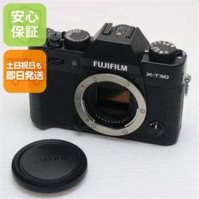 美品 FUJIFILM X-T30 ブラック 即日発送 FUJIFILM ミラーレス一眼カメラ デジタルカメラ 土日祝発送OK