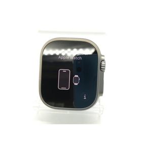 【中古】Apple Apple Watch Ultra2 49mm Cellular チタニウムケース/インディゴアルパインループ(M) MRET3J/A【秋葉4号】保証期間１ヶ月【ランクB】