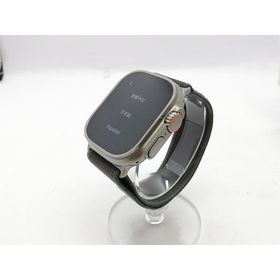 【中古】Apple Apple Watch Ultra2 49mm Cellular チタニウムケース/ブルー/ブラックトレイルループ(S/M) MRF53J/A【なんば】保証期間１ヶ月【ランクA】
