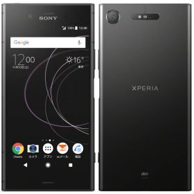 【中古】Cランク【傷や汚れあり】 SIMロック解除済み 元au SOV36 SONY Xperia XZ1 ブラック 判定○ 送料無料