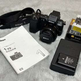 Nikon 1 V1 ミラーレスカメラ 1nikkor 18.5mm