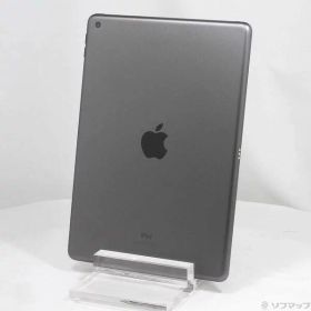 【中古】Apple(アップル) iPad 第7世代 32GB スペースグレイ MW742J／A Wi-Fi 【258-ud】