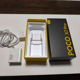 【画面割れ】POCO X7 Pro 8GB/256GB バッテリー健康度99%