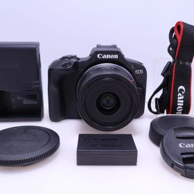 【8,000回以下 極美品】Canon EOS R100 標準ズームレンズキット(RF-S18-45) ブラック ミラーレス一眼カメラ
