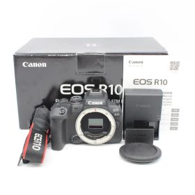CANON EOS R10 ボディ 元箱 取説 S数2,000回以下 耐久2%