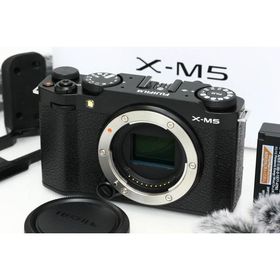 【全額返金保証】美品｜富士フイルム FUJIFILM X-M5 ボディ [ブラック] CA01-R7173-2K1