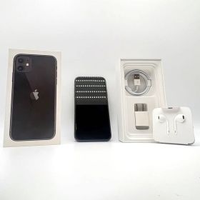 【箱付き】iPhone 11 ブラック 64GB イヤホン・充電器・他おまけ付き