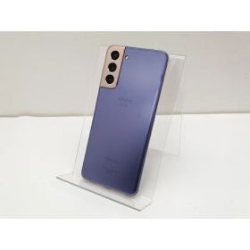 【中古】SAMSUNG docomo 【SIMロック解除済み】 Galaxy S21 5G ファントムバイオレット 8GB 256GB SC-51B【仙台イービーンズ】保証期間1ヶ月【ランクC】
