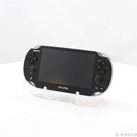 〔中古品〕 PlayStation Vita 3G／WI-FIモデル クリスタルブラック PCH-1100 AB01〔中古品〕 PlayStation Vita 3G／WI-FIモデル クリスタルブラック PCH-1100 AB01