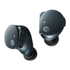 オーディオテクニカ ATH-CKS50TW2 BK E ワイヤレスイヤホン ノイズキャンセリング オリジナルステッカー付き ブラック / グリーン / ベー